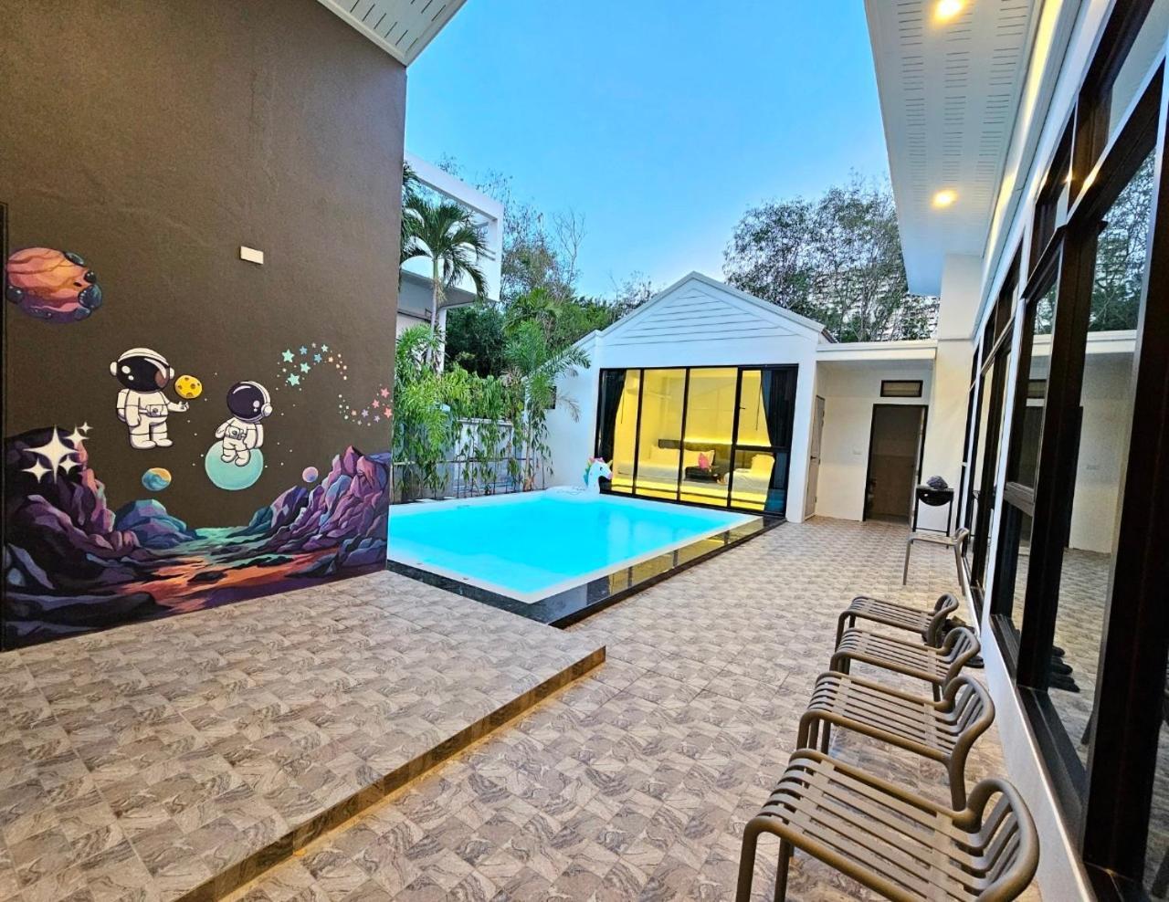 Madaguscar Private Pool Villa-Pattaya 좀티엔 비치 외부 사진