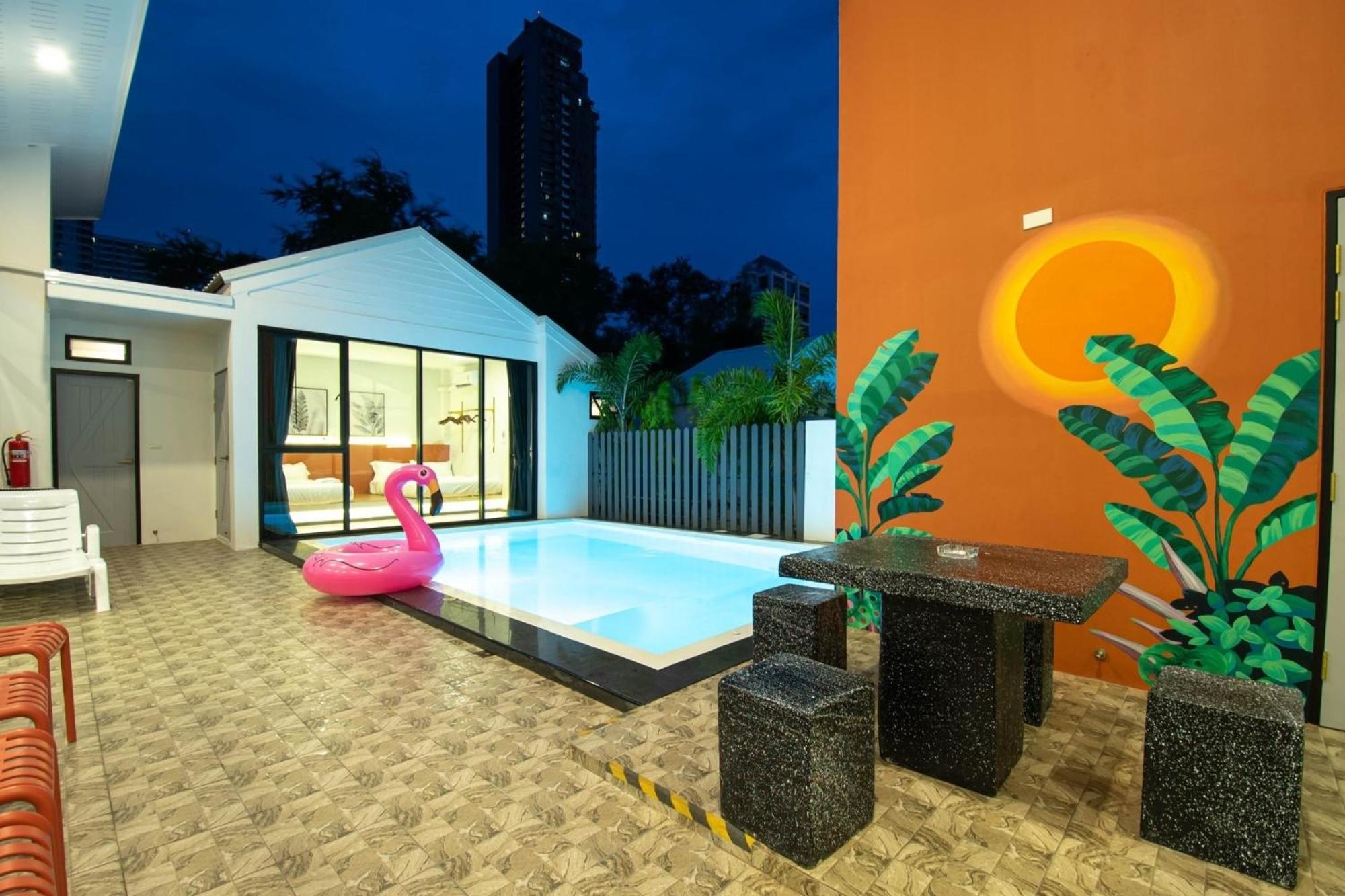 Madaguscar Private Pool Villa-Pattaya 좀티엔 비치 외부 사진